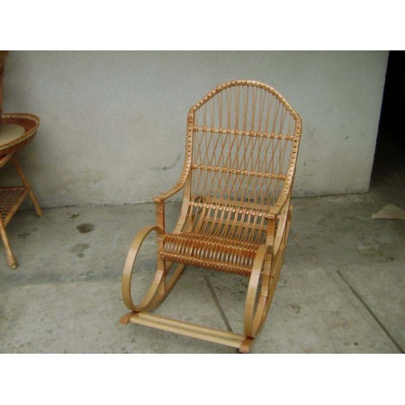 Кресло - качалка с лозы "Буковая  №28"