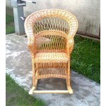 Кресло - качалка с лозы " Капля №33 "